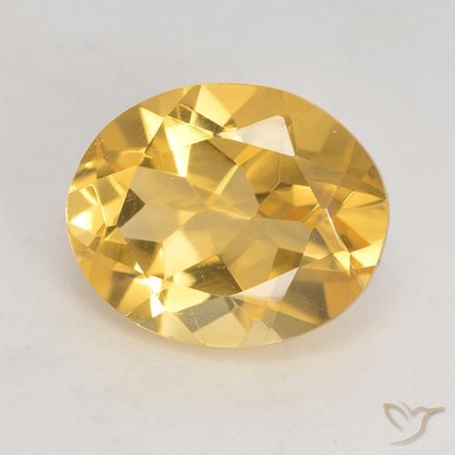 3.23ct Naturale Dorato Citrino, Ovale, VVS-VS
