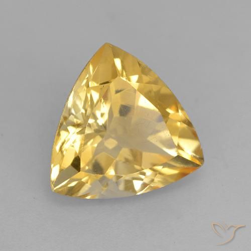 Citrino Oro naturale da 2.28 ct, Taglio trillion, VVS-VS