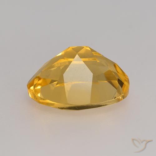 Citrino Arancio-Oro naturale da 3.14 ct, Ovale, VVS-VS