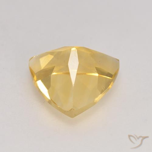 Citrino Oro medio naturale da 2.31 ct, Taglio trillion, VS