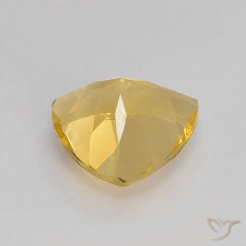 Citrino Oro medio naturale da 2.13 ct, Taglio trillion, VS