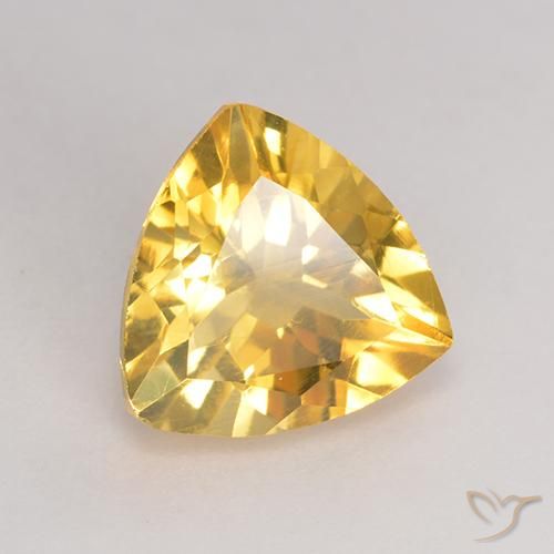 Citrino Oro naturale da 2.33 ct, Taglio trillion, VS