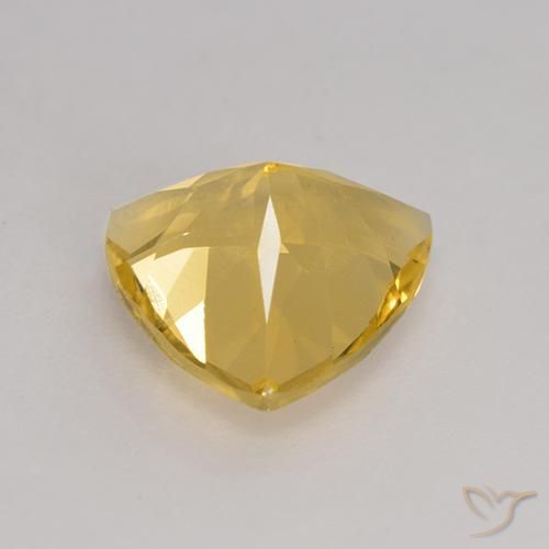 Citrino Oro medio naturale da 2.06 ct, Taglio trillion, VS