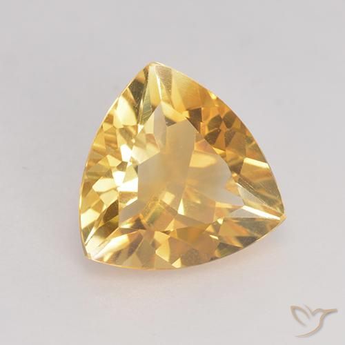 Citrino Oro naturale da 1.97 ct, Taglio trillion, VS
