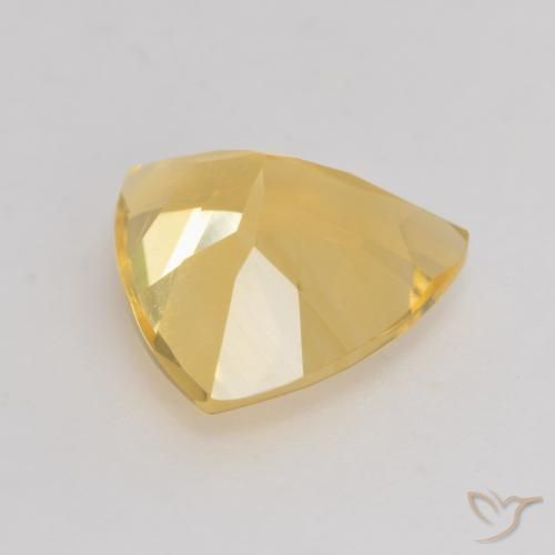 Citrino Oro naturale da 2.09 ct, Taglio trillion, VVS-VS