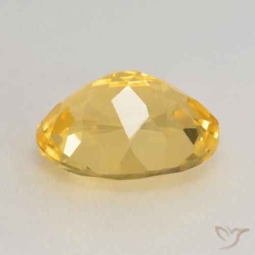 Citrino Dorato naturale da 2.94 ct, Ovale, VVS-VS
