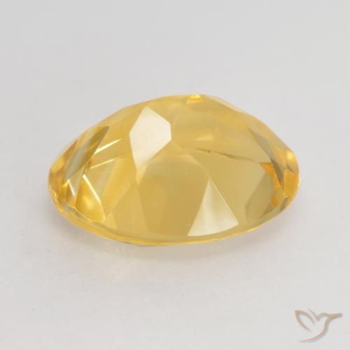 Citrino Oro medio naturale da 3.04 ct, Ovale, VVS-VS