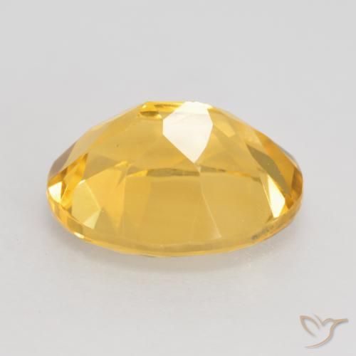 Citrino Oro medio naturale da 3.17 ct, Ovale, VVS-VS