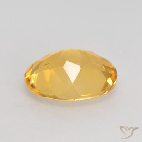 Citrino Oro medio naturale da 2.96 ct, Ovale, VVS-VS