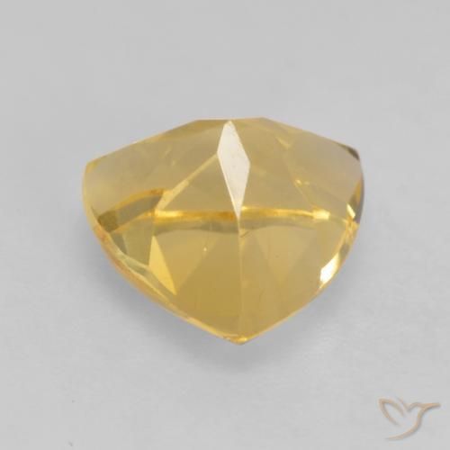 Citrino Dorato medio naturale da 1.76 ct, Taglio trillion, VS