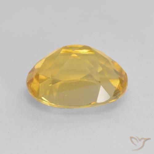 Citrino Oro medio naturale da 3.21 ct, Ovale, VVS-VS