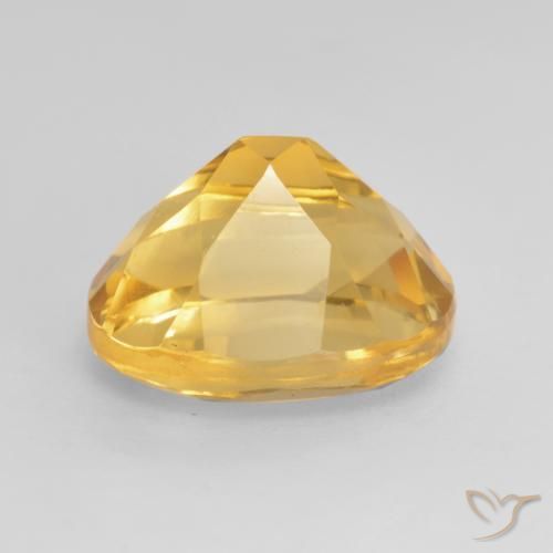 Citrino Arancio Dorato Profondo naturale da 3.79 ct, Ovale, VS