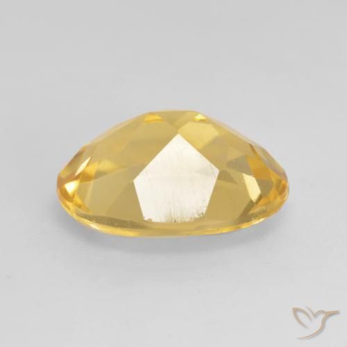 Citrino Arancio Dorato Profondo naturale da 2.90 ct, Ovale, VS