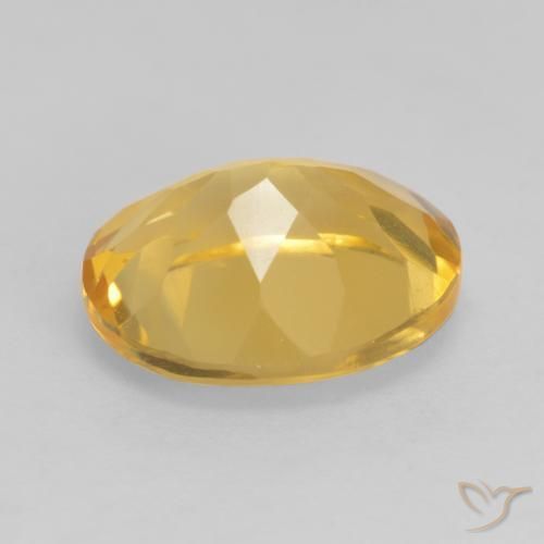 Citrino Dorato medio naturale da 3.34 ct, Ovale, VS