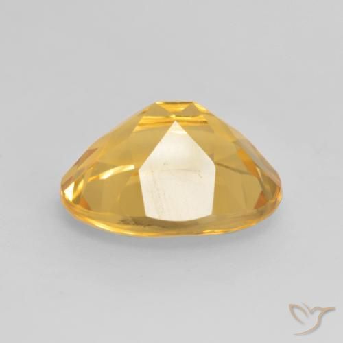 Citrino Oro brillante naturale da 3.17 ct, Ovale, VVS-VS