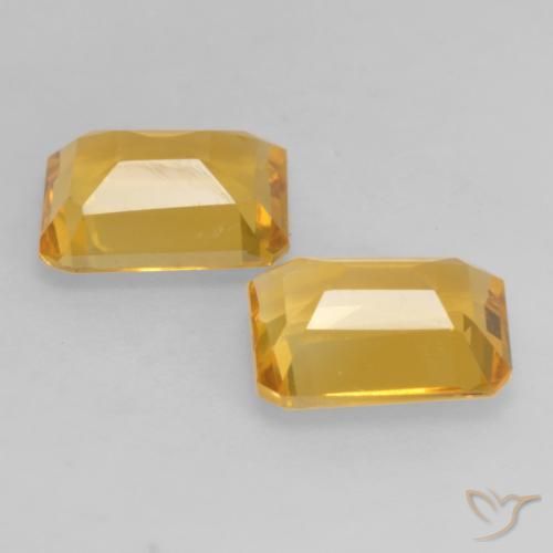 Gemme di Citrino Oro brillante naturale da 2.66 ct, Ottagonale / Taglio smeraldo, VVS-VS