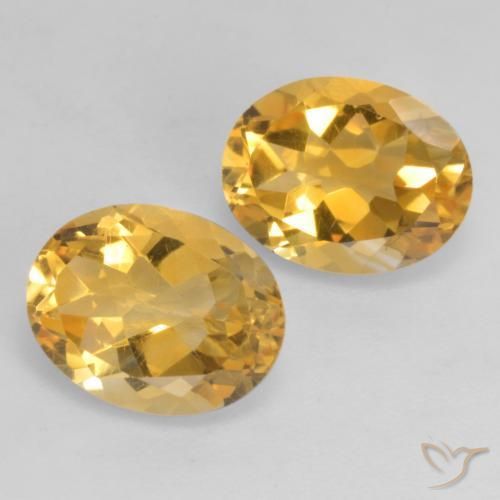 Gemme di Citrino Dorato naturale da 3.54 ct, Ovale, VVS-VS