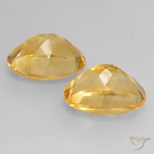Gemme di Citrino Arancio dorato naturale da 3.51 ct, Ovale, VVS-VS