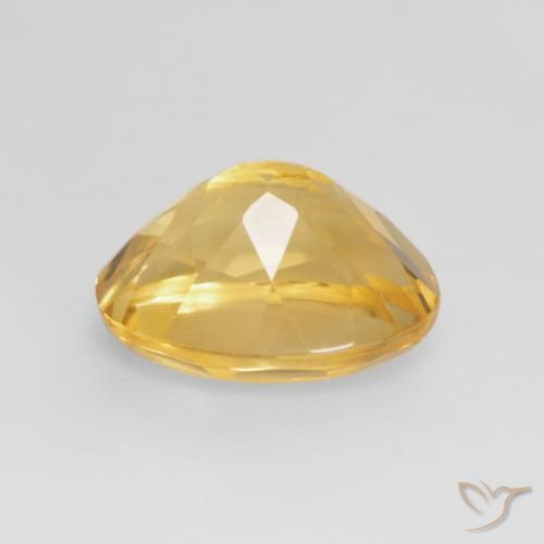 Citrino Dorato medio naturale da 1.83 ct, Ovale, VVS-VS