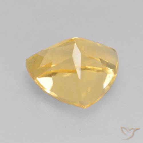 Citrino Oro medio naturale da 2.34 ct, Taglio trillion, VVS-VS