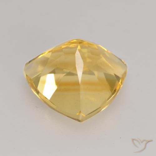 Citrino Oro medio naturale da 2.15 ct, Taglio trillion, VVS-VS