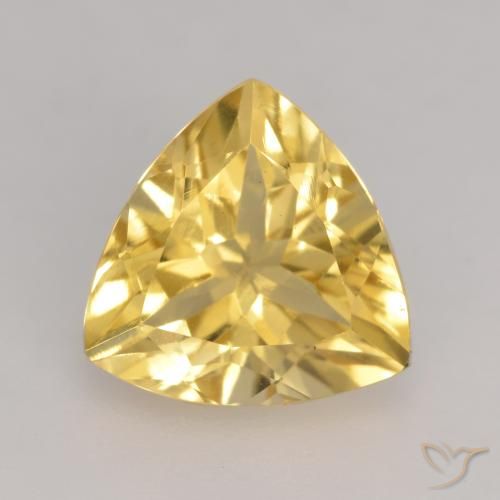 2.06ct Naturale Oro Citrino, Taglio trillion, VVS-VS