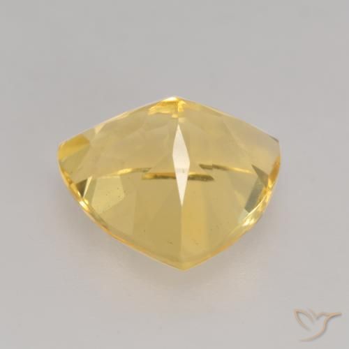 Citrino Oro naturale da 2.06 ct, Taglio trillion, VVS-VS