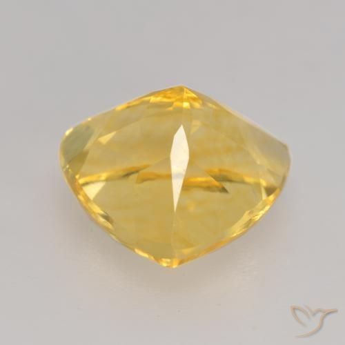Citrino Oro medio naturale da 2.42 ct, Taglio trillion, VVS-VS