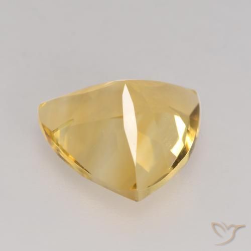 Citrino Oro naturale da 2.02 ct, Taglio trillion, VVS-VS