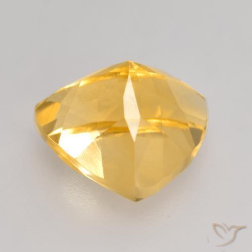 Citrino Oro medio naturale da 2.47 ct, Taglio trillion, VVS-VS