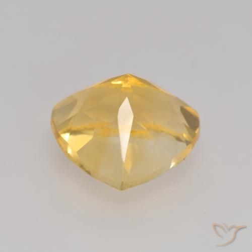 Citrino Oro brillante naturale da 2.29 ct, Taglio trillion, VVS-VS