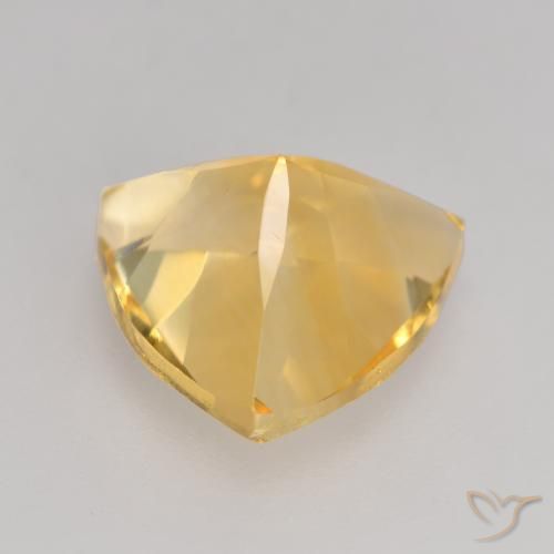 Citrino Oro naturale da 2.25 ct, Taglio trillion, VVS-VS