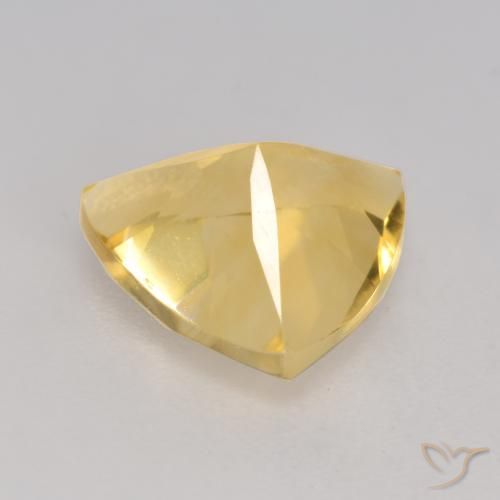 Citrino Oro naturale da 2.02 ct, Taglio trillion, VVS-VS