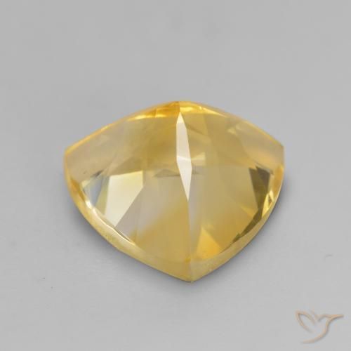 Citrino Dorato medio naturale da 2.27 ct, Taglio trillion, VVS-VS