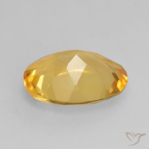 Citrino Oro brillante naturale da 1.53 ct, Ovale, VS