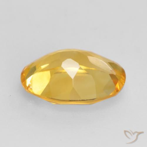 Citrino Oro medio naturale da 1.47 ct, Ovale, VVS-VS
