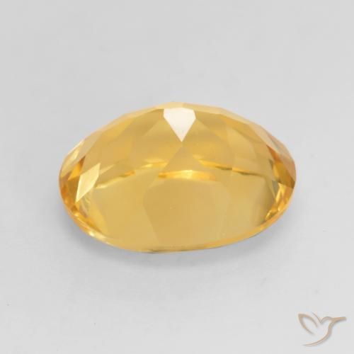 Citrino Oro brillante naturale da 3.47 ct, Ovale, VVS-VS