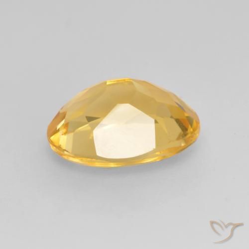 Citrino Oro medio naturale da 3.14 ct, Ovale, VVS-VS