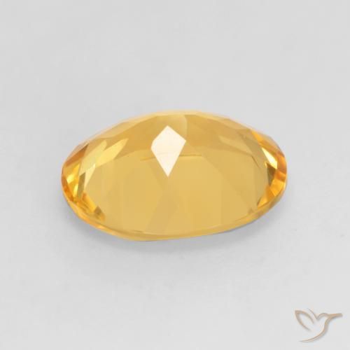 Citrino Oro brillante naturale da 3.00 ct, Ovale, VVS-VS