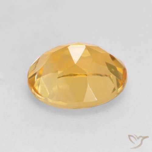 Citrino Dorato medio naturale da 3.79 ct, Ovale, VVS-VS