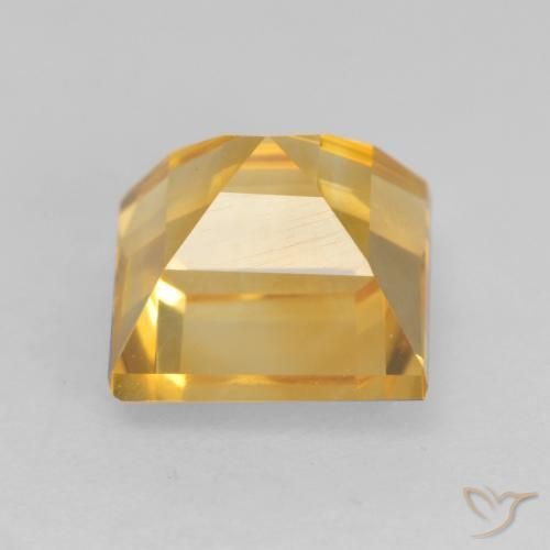Citrino Oro brillante naturale da 1.93 ct, Quadrato, VVS-VS