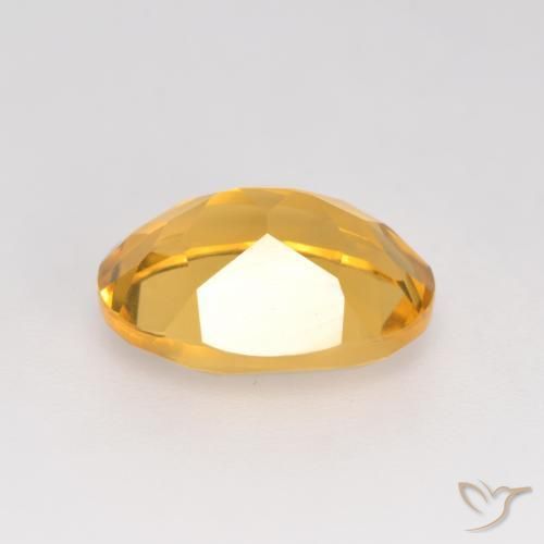 Citrino Oro brillante naturale da 3.08 ct, Ovale, VVS-VS