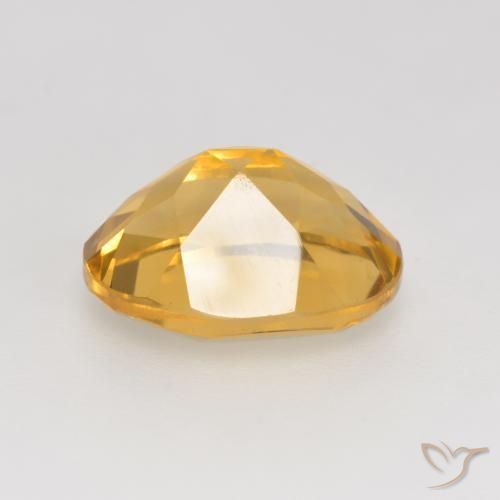 Citrino Oro medio naturale da 3.48 ct, Ovale, VVS-VS