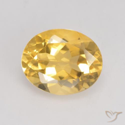 3.43ct Naturale Oro brillante Citrino, Ovale, VVS-VS