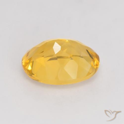 Citrino Oro brillante naturale da 3.13 ct, Ovale, VVS-VS