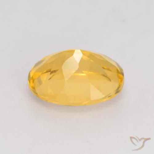Citrino Oro medio naturale da 3.26 ct, Ovale, VVS-VS