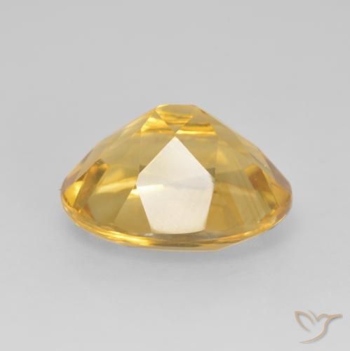 Citrino Arancio dorato naturale da 3.49 ct, Ovale, VVS-VS