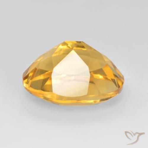 Citrino Oro brillante naturale da 3.60 ct, Ovale, VVS-VS