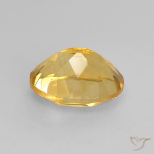 Citrino Arancio Dorato Profondo naturale da 1.77 ct, Ovale, VVS-VS