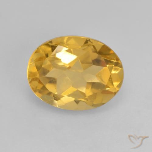 1.91ct Naturale Arancio dorato Citrino, Ovale, VVS-VS
